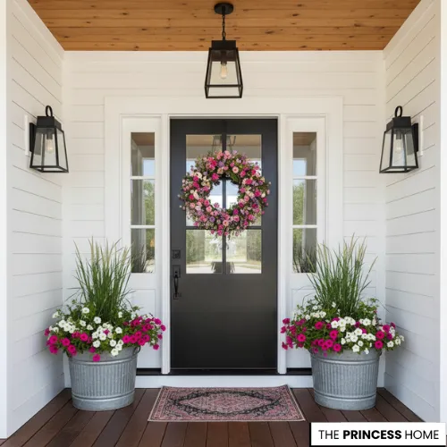 Modern Farmhouse Entryway 