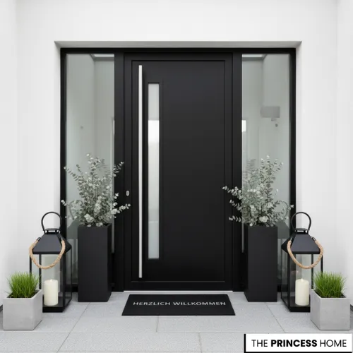 Sleek Minimalist Entryway