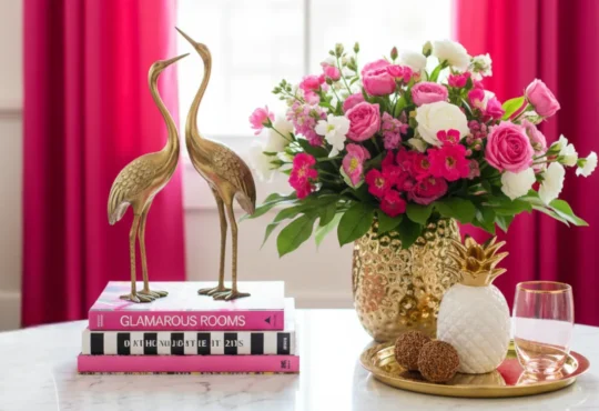 Affordable Luxury Spring Coffee Table Decor Inspiration for Home