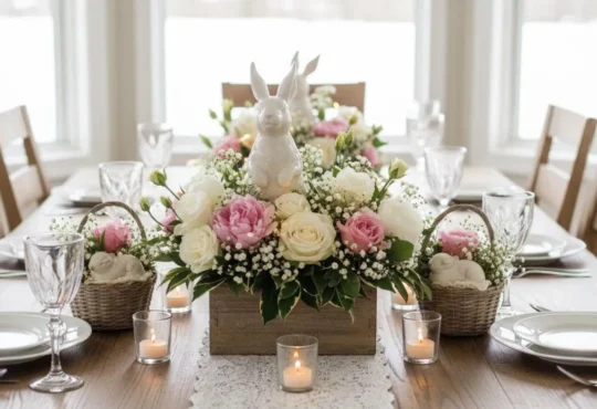 Bunny Centerpieces: Charming DIY Ideas for Stunning Table Decor