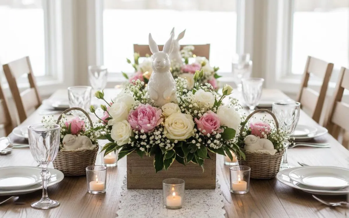 Bunny Centerpieces: Charming DIY Ideas for Stunning Table Decor