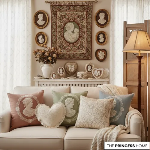 Cameo and Heart Motifs