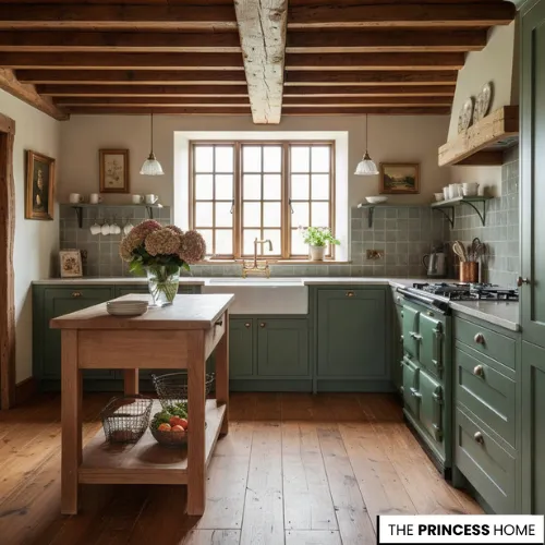 Earthy Cottage Kitchen 
