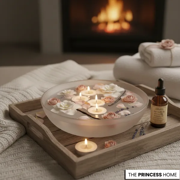  Floating Flower Candles