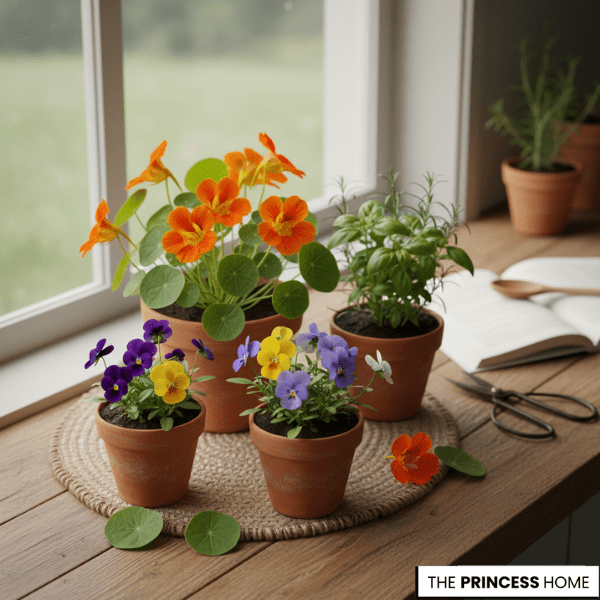  Flowers in the Kitchen