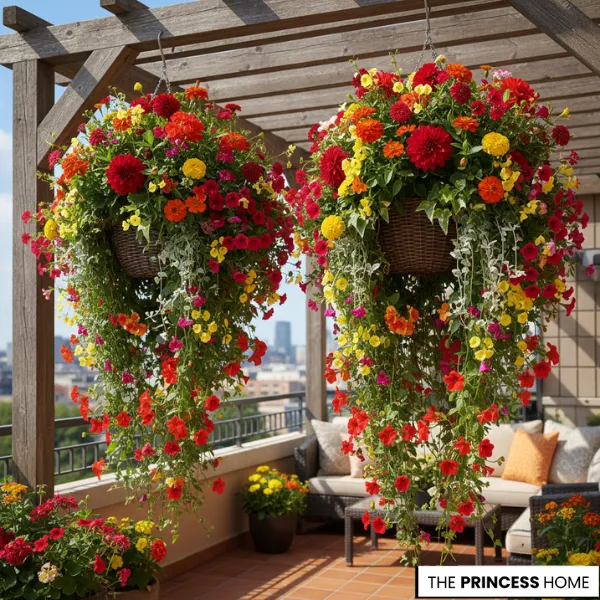  Hanging Flower Baskets