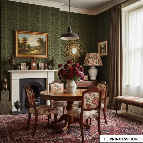 Richly Patterned Dining 