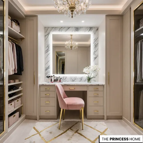 Built-In Vanity Area