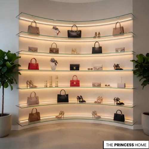 Glass Display Shelves