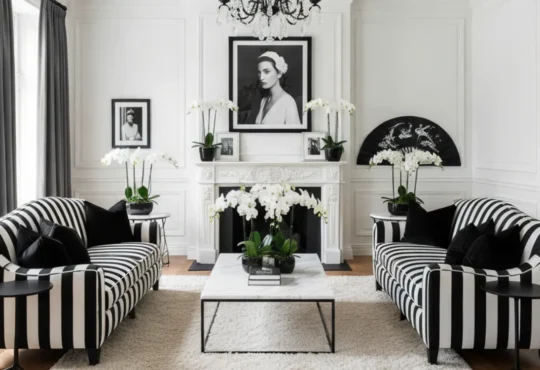 Black and White Modern Home Decor Timeless Design Ideas