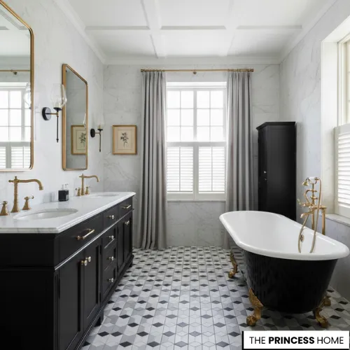 Luxurious Brass Accents 