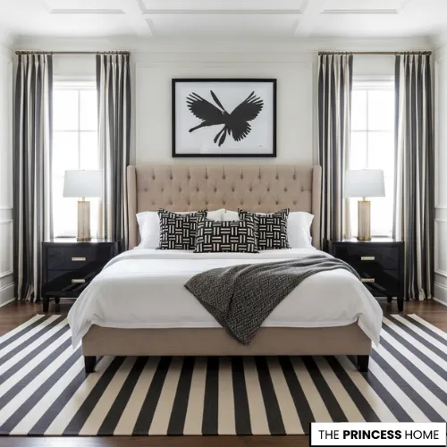  Striped Transitional Style 