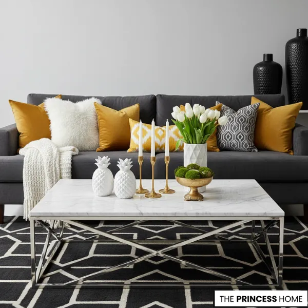 Bold Glamorous Contrast