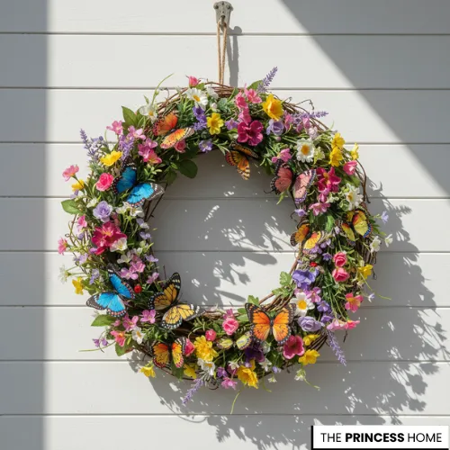 Butterfly Garden Wreath