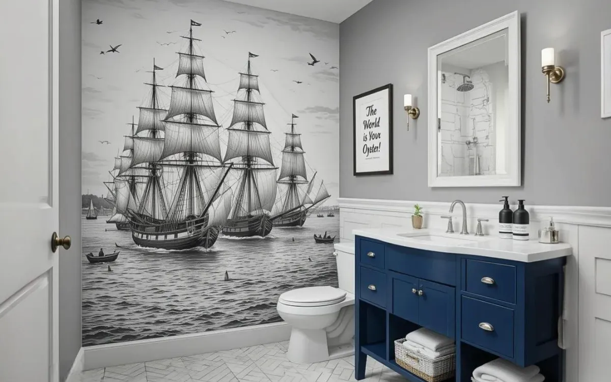 Coastal Themed Bathroom Ideas for a Relaxing Seaside