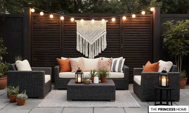 Cozy Outdoor Lounge