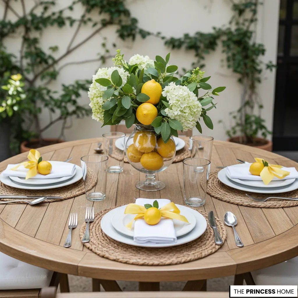  Lemon Napkin Rings