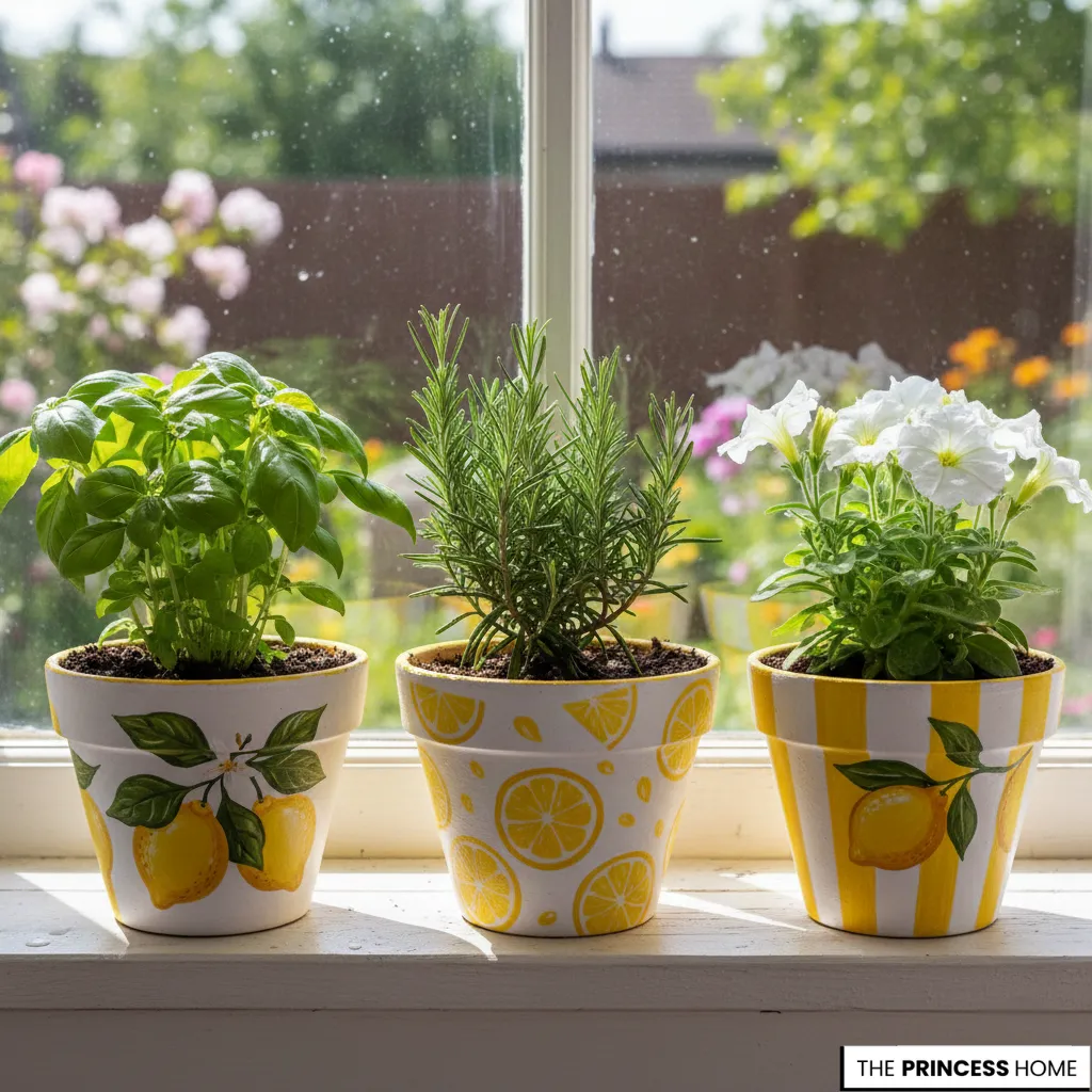 Lemon Planters