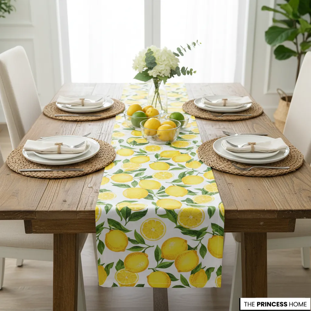Lemon Table Runner