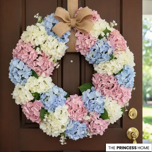 Lush Hydrangea Wreath