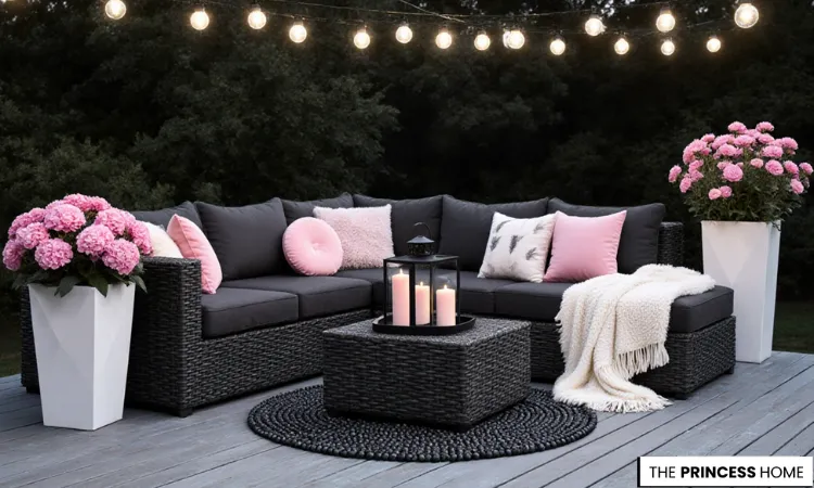 Luxurious Evening Patio Lounge