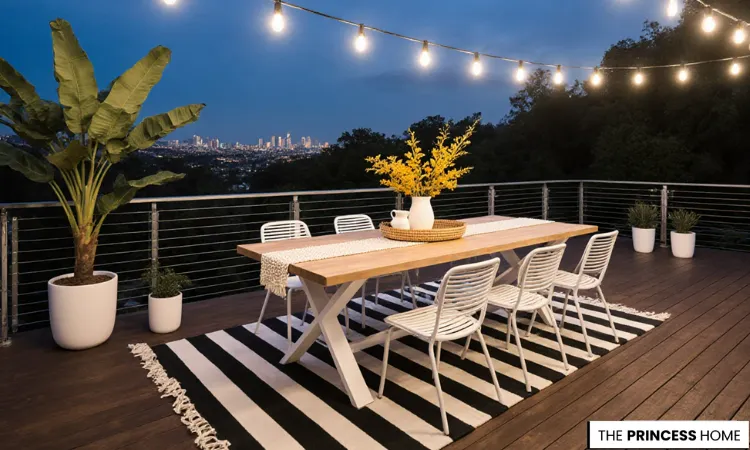 Modern Rooftop Terrace Decor