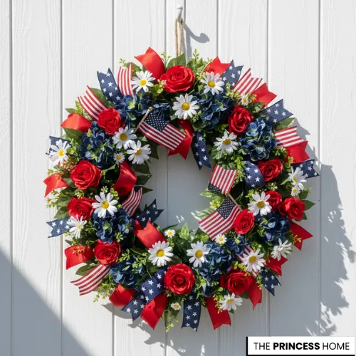 Patriotic Summer Wreath