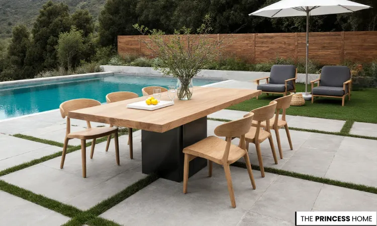  Poolside Dining Area