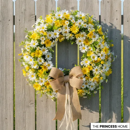 Spring Daisy Wreath