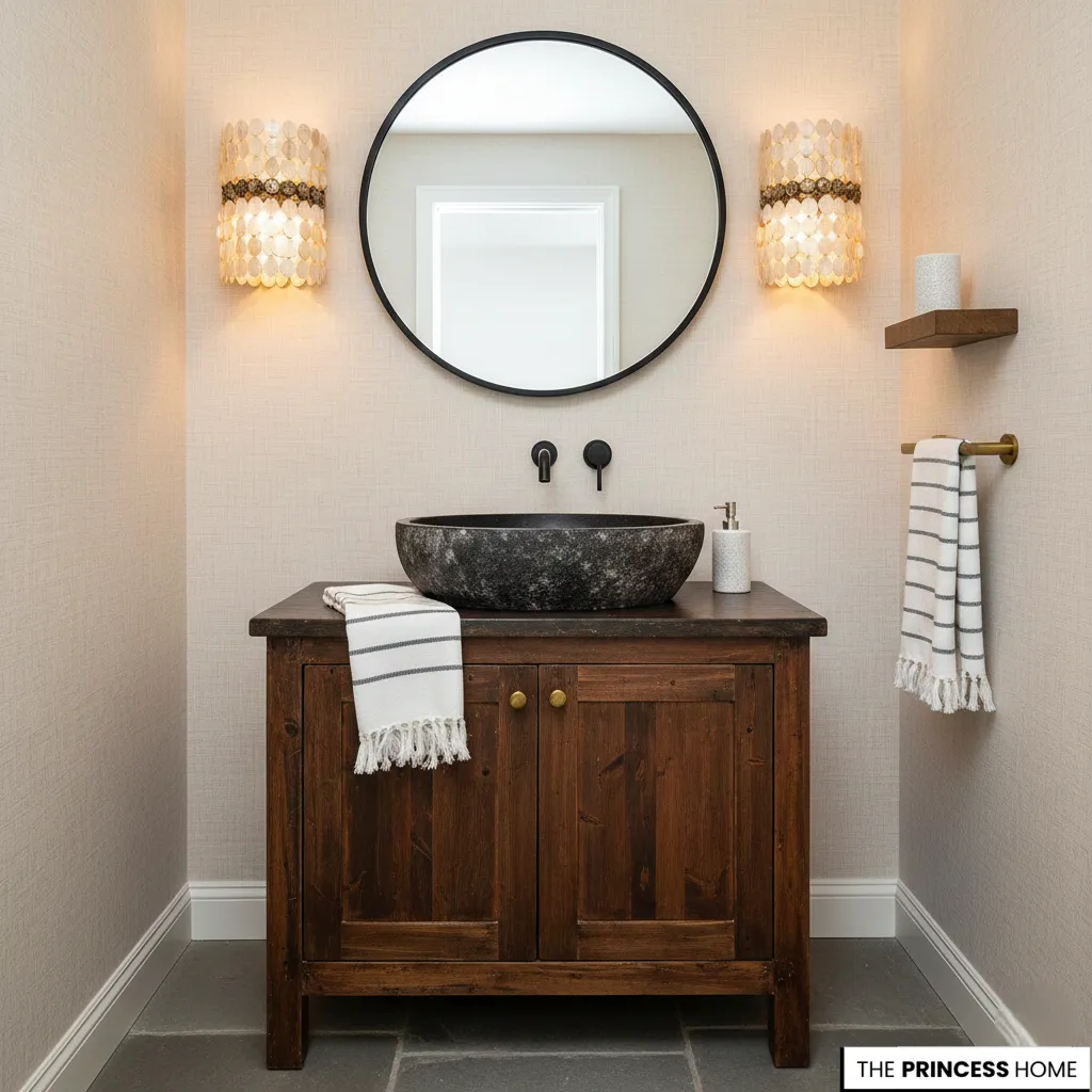 Black Stone Sink Bowl