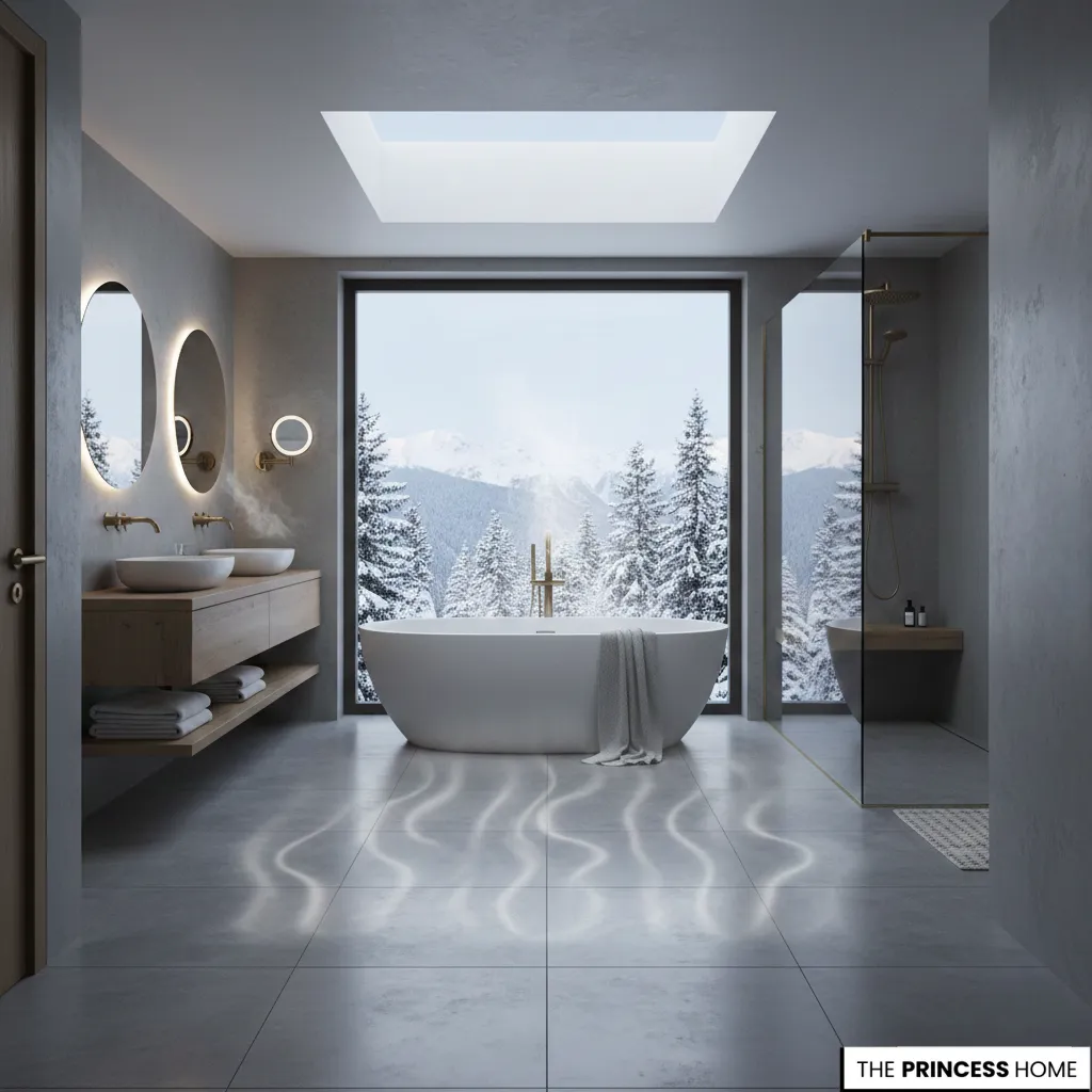 Consider Heated Flooring