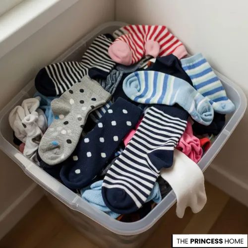 Keep a Lost Sock Bin