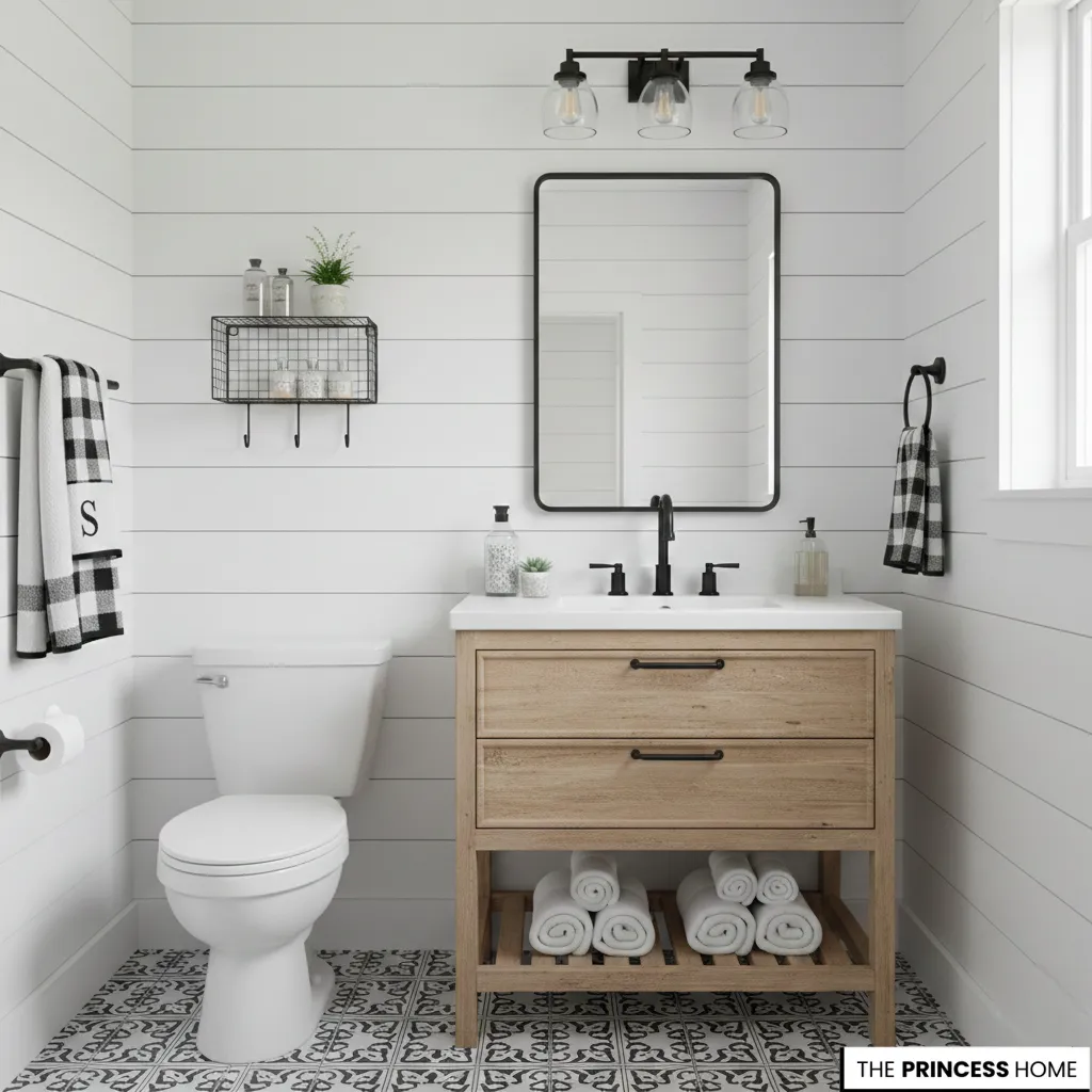 Patterned Farmhouse Tiles