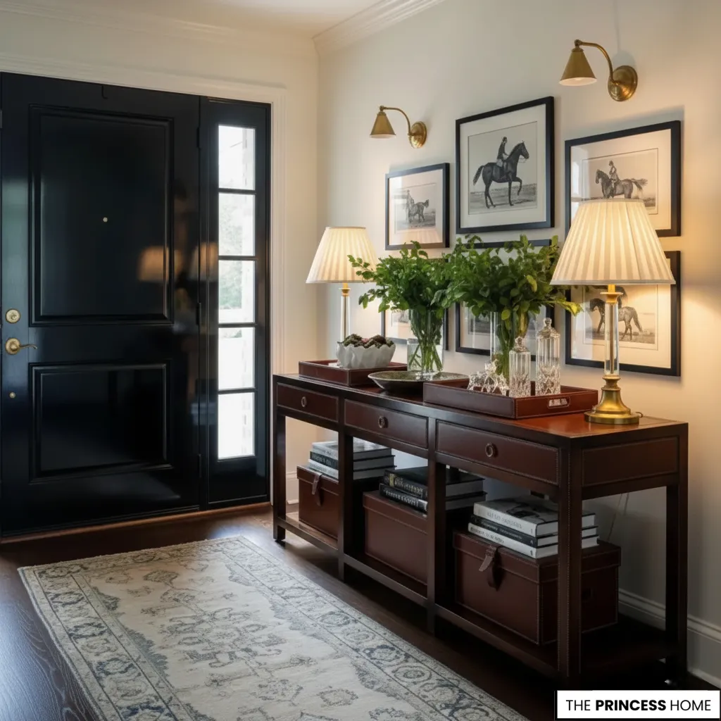 Ralph Lauren Inspired Entryway 