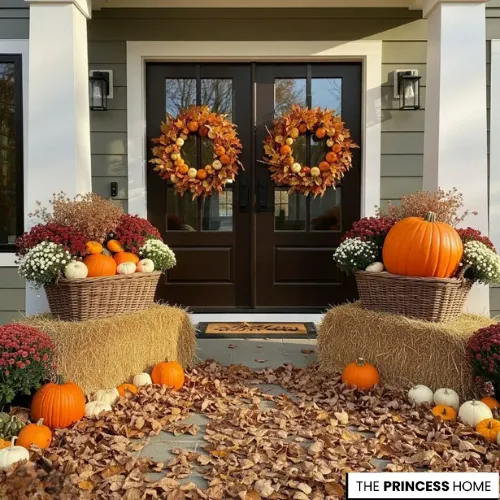 A Welcoming Autumnal Porch