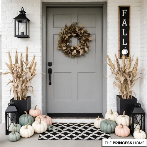 Charming Fall Porch Decor