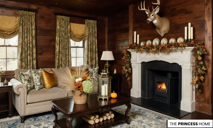 Elegant Rustic Fall Lodge Style