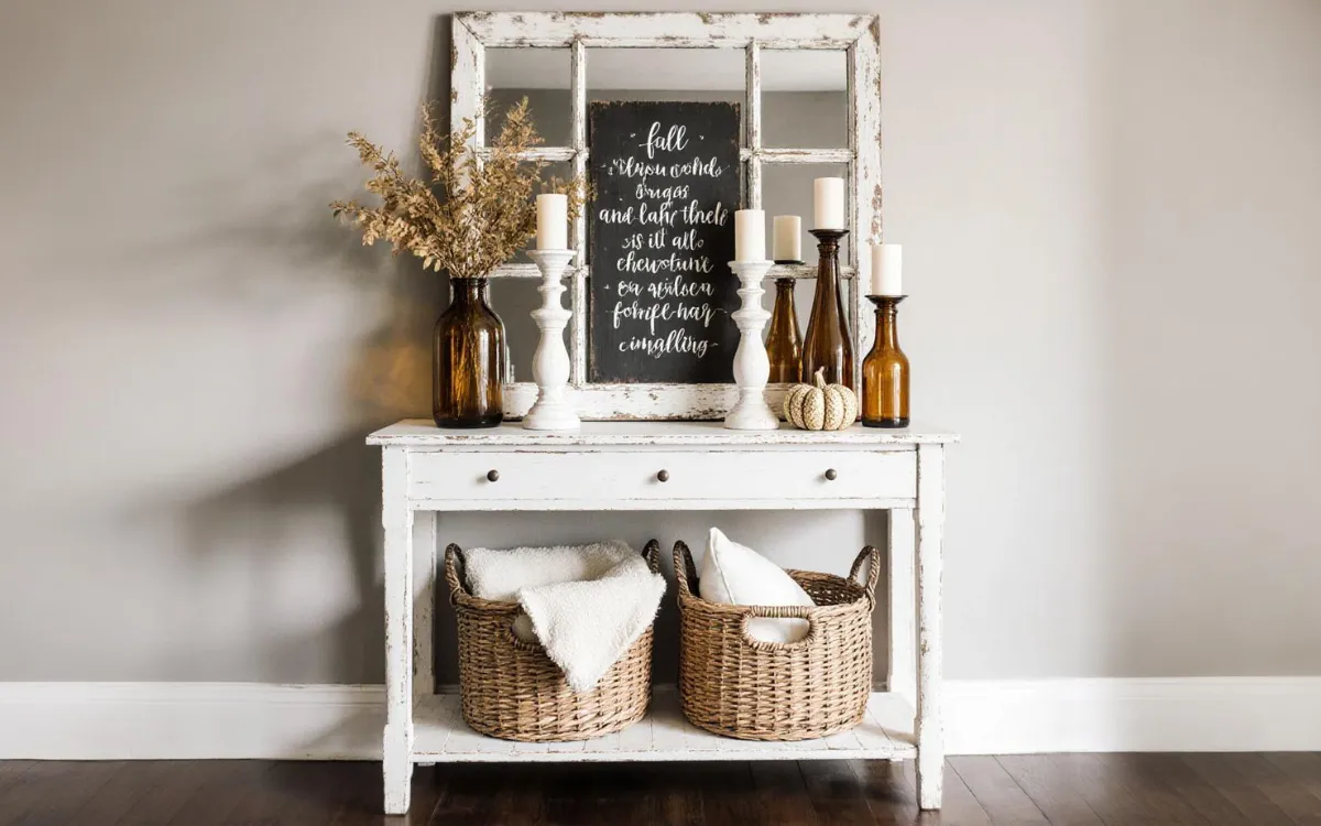 20 Fall Entryway Decor That Will Make Your Home Amazing