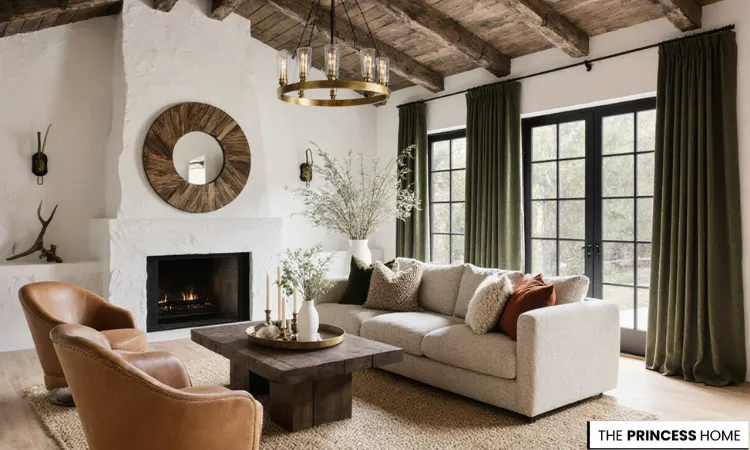 Fall Stylish Rustic Living Room