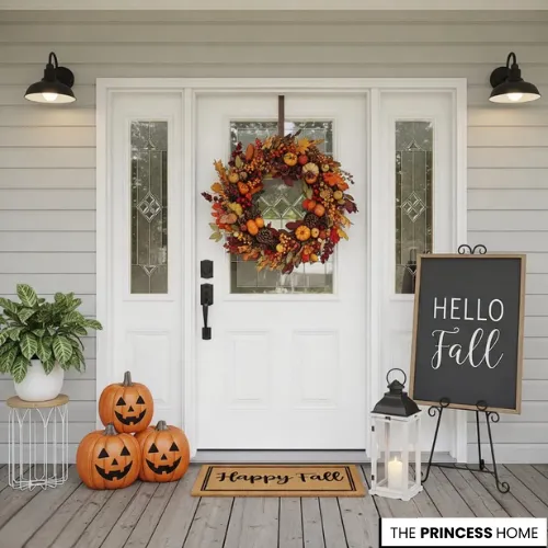 Inviting Autumn Porch Decor