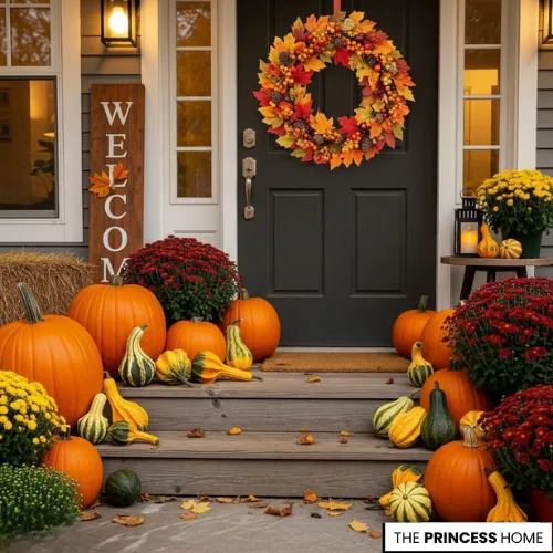 Inviting Fall Entryway Decor