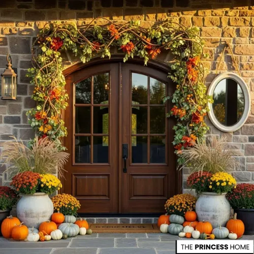 Luxurious Fall Front Porch Decor