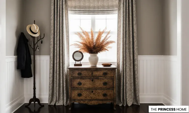 Rustic Fall Entryway Decor
