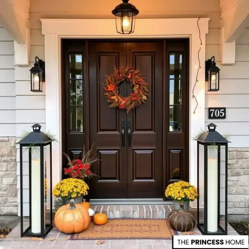 Stylish & Symmetrical Fall Decor