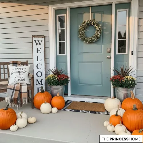 Stylish & Welcoming Fall Porch