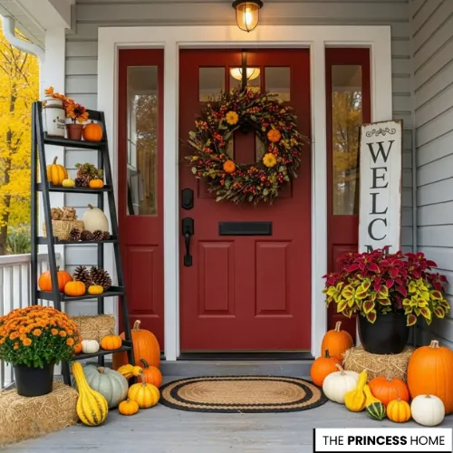 Welcoming Fall Porch Decor