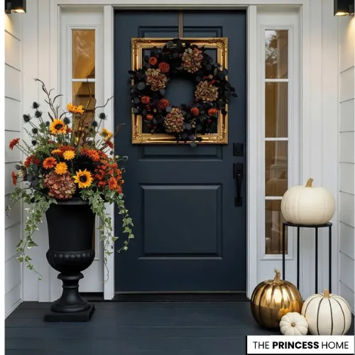An Elegant Fall Entryway