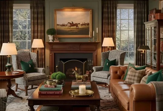 Ralph Lauren Inspired Living Room Get Elegance Look at Home