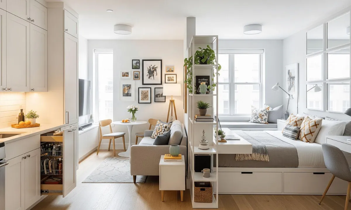 decorated studio apartments