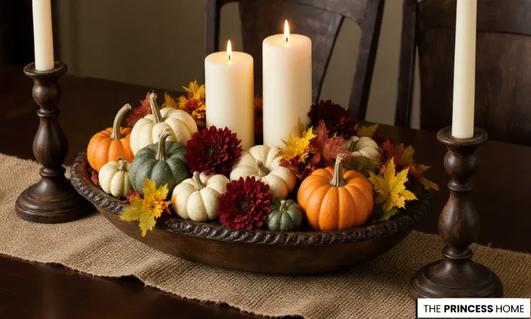 Cozy Rustic Fall Table Decor